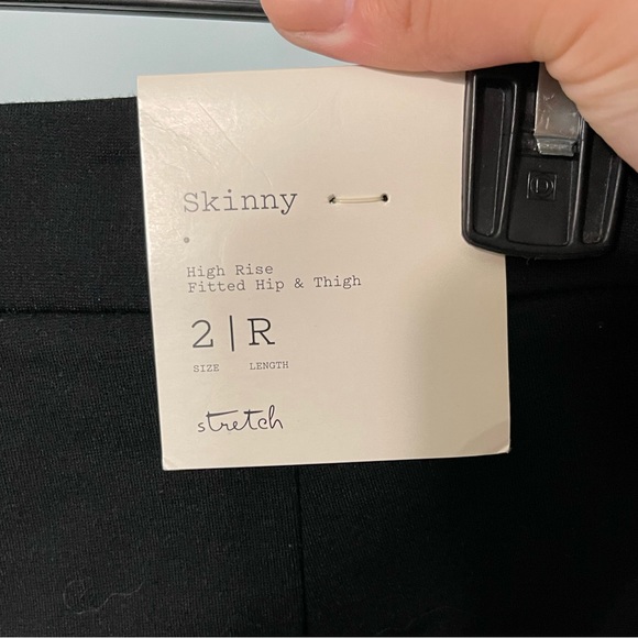 Skinny high rise sophisticated trousers - Picture 3 of 4